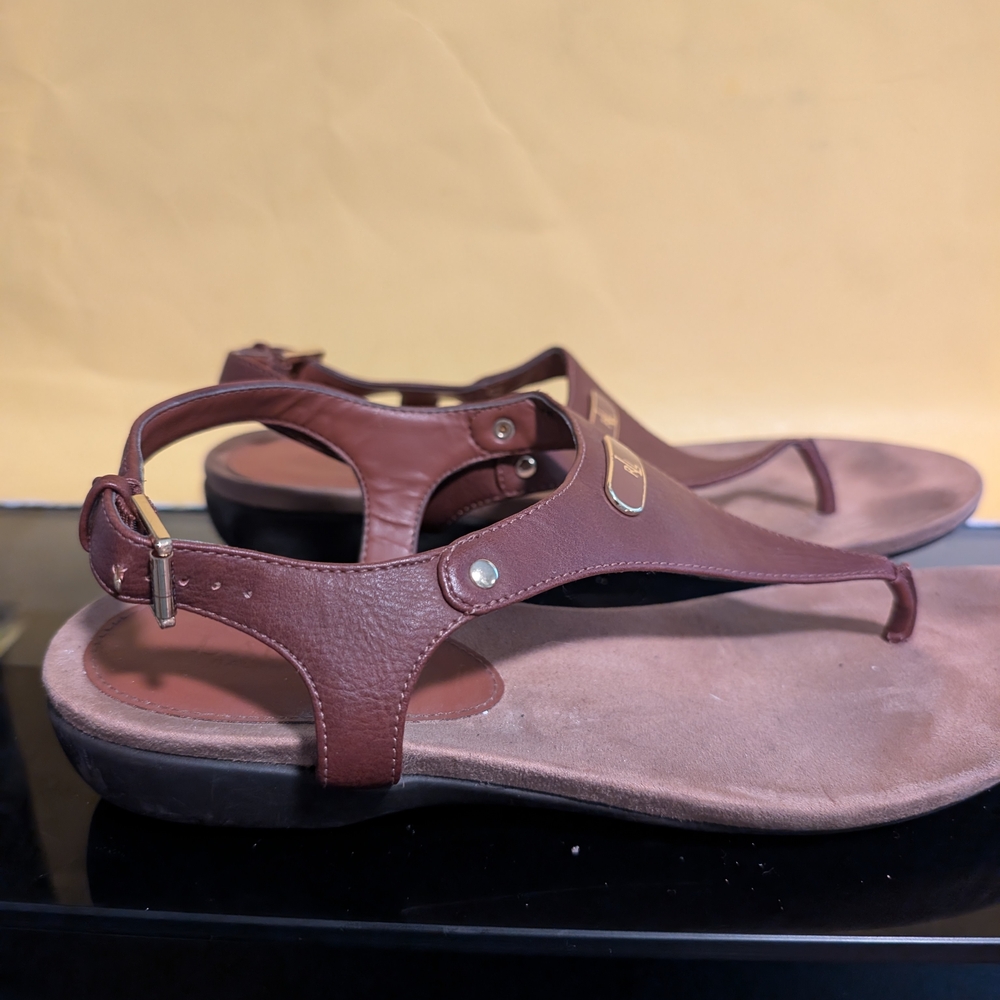 Women's BrownLauren Ralph Lauren Sandals Size 8 - Picture 2 of 9